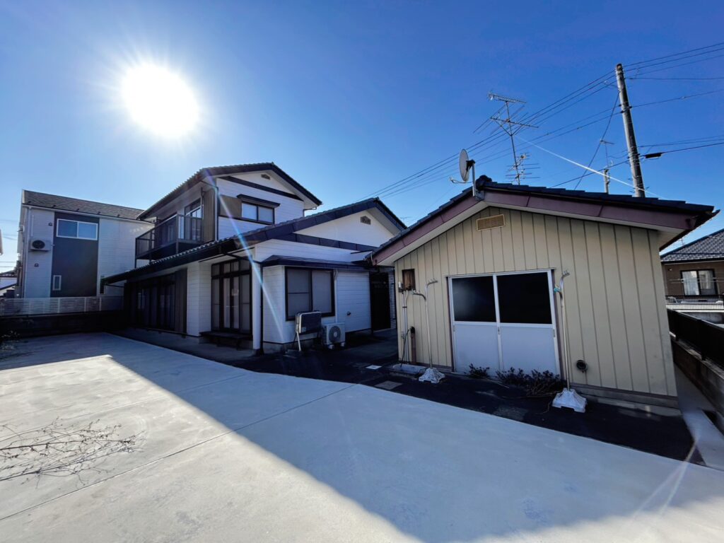 昭和を感じる手入れされてきた和風家屋（原町区本陣前二丁目）